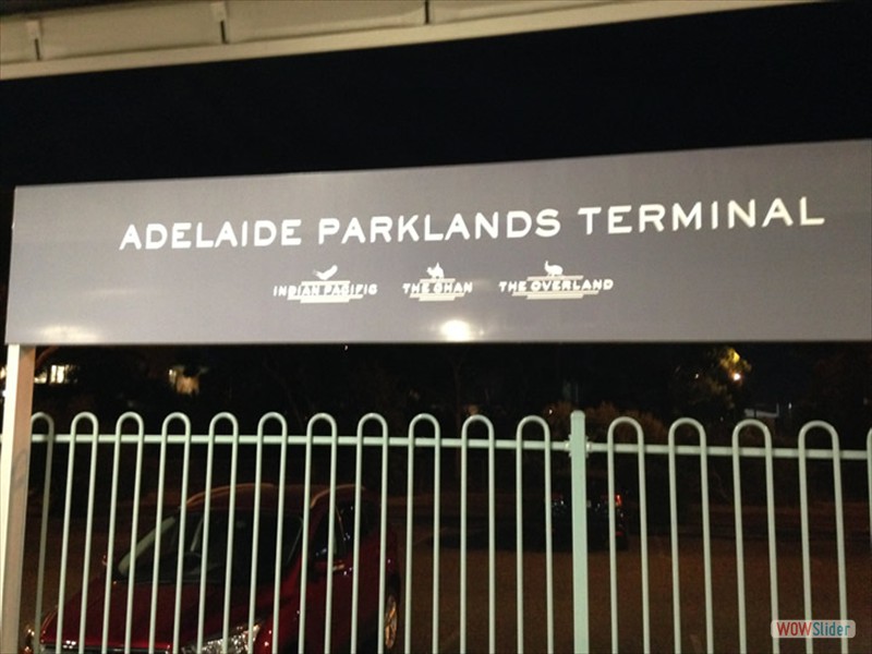 Adelaide Train Terminal