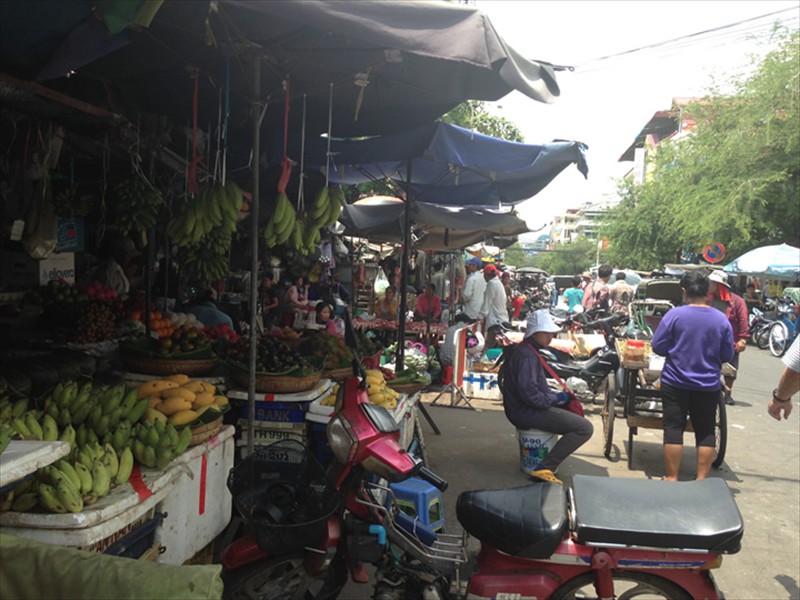 Typical street market